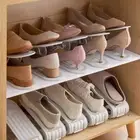 Shoe Organizer Shoes Storage Holder Adjustable Double Layer Rack for Space