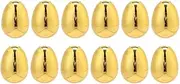 LeeQinersw Filled Easter Eggs Basket Stuffers Goodie Fillers Faux Egg for Gifts Party Supplies, 12 Pieces