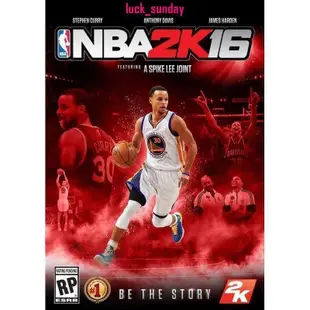 台灣現貨經典推薦~~籃球NBA2K16 中文版 PC電腦單機遊戲光碟 光盤 不支持32位 露天市集 全台最大的網路購