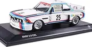 Scale Finished Model Car 1:18 Scale for BMW 3.0 CSL 1975 Simulation Alloy Racing Car Model Die-cast Vehicles Adult Collection Miniature Replica Car