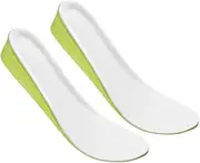 GAROZATION 1 Pair Height Increasing Soft Insoles for Men Women Boost for Casual Sports Warm Shoes Breathable Sweat Absorbing Shock Relief Design Comfortable Shoe Inserts