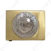 WW1 Repro German Army EARLY PRUSSIAN Brass Belt Buckle - WWI High Quality New