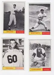 1961 NEW YORK YANKEES Complete 30 card set Maris Mantle NM high grade WS champs