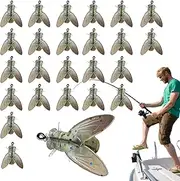 Fly Lures | Trout Fly Bait Fishing Gear,Fly Assortment, Exquisite Stimulators Bait Accessories for Bass, Trout Hunting