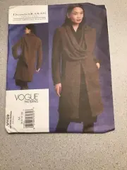 Vogue Pattern #V1129 Donna Karan Misses Size 6-8-10-12 Jacket Uncut