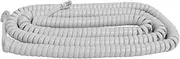 The VoIP Lounge Replacement 7.6m Long White Handset Curly Cord for AT & T Phone