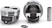 Icon IC792.060 Piston Set Premium Forged 4.060 inch Bore for Small Block Chevy