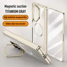 For Samsung Galaxy Z Fold6 Mag Safe Case with Hinge Protection Screen Protector