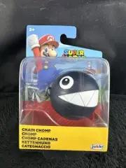 NEW Jakks Nintendo Super Mario Brothers CHAIN CHOMP Mini Figure 2.5"