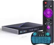 Android 12.0 TV Box 8GB 64GB RK3566 64-Bit Quad Core A55 CPU G31 GPU Support 2.4G/5G Dual Wifi/1000M LAN/BT 4.0/USD3.0/H265/HD2.1/3D 4K/8K Smart TV Box,8gb+64gb
