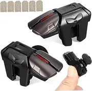 OSALADI 3 Pairs Gaming Controllers Mobile Game Triggers Phone Grip Gloves Thumb Sleeves