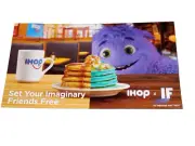 IHOP & IF Movie Imaginary Friends Official Menu Orangesicle Dazzleberries Lewis