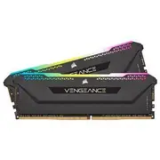 Corsair Vengeance RGB PRO SL 32GB (2x16GB) DDR4 3200Mhz C16 Black Heatspreader for AMD Desktop Gaming Memory