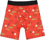 [INTIMO] DC Comics The Flash Boxer Briefs Men's Allover Character Design Adult Tight Fit Underwear