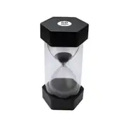 Sand Timer for Kids - 60 Minute Black - 6.3 inches Hour Large Black - 60 Mint