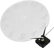 KAILIKETIY 1 Set Resin Clock Mold with Numbers Silicone Casting Mold for Epoxy Resin Crafts for Making Unique Wall Clocks Home Decor