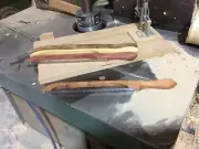 Bread slicer, Fiddle bow bread Knife, Made in Tasmania, Buy From The Craftsman,