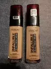 2 X L'oreal Infallible 24HR Fresh Wear Foundation #410 Ivory Unsealed