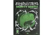 Rick And Morty 90S Rave Rickvival Morty Poster (Black/Green/White) (40cm x 30cm)