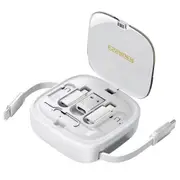 ESSAGER Type-C To Type-C Data Cable with Storage Box White