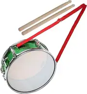 Vaguelly 1 Set Percussion Snare Drum 13 Inch Starter Drum Set Percussion Instrument Marching Drum with Drumsticks & Belt