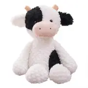 Adorable Long Legs cute Bunny Bear Puppy Elephant Unicorn Soft Stuffed Cartoon Animals Baby Appease Toy Doll Toy For Children see description cow 37cm