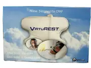VirtuREST Cpap Pillow - Compatible W/ Cpap Hose Stabilizer & Cool Relief