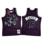 MITCHELL & NESS NBA 多倫多暴龍隊 VINCE CARTER 雪尼爾針織 SWINGMAN 球衣