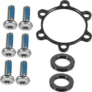 GAROZATION Bike Hub Spacers Conversion Washers 1 Set Hubcentric Wheel Spacers 100mm to 110/142mm for Safe Riding