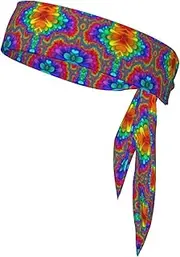 Bright Color Sports Strap Double-Sided Headscarf Men's Bow Tie Sports Headscarf Running Yoga Exercise Headband