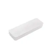 2Pc Kitchen Storage Containers Box for Knives Forks Spoon Chopsticks Kitchen Organizer Storage Box with Lid Plastic Container