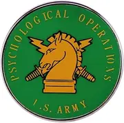 [Pinstant] Psychological Operations US United States Army Insignia Combat Arms Emblem Symbol Plaque Persuade Change Influence 1.1" Enamel Pin Badge, 1.1 Inches Tall, Enamel, enamel