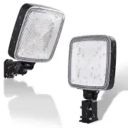 SUNBEAK 2PCS Motion Sensor LED Barn Light 200W Dusk to Dawn Area Lights Photocel