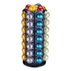 Rotating Coffee Pod Holder for Nespresso Vertuo Capsules – Holds 80 Pods