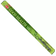 10 Sq Boxes of 8g -Hem GOOD HEALTH Incense Sticks- Total 80 Sticks BULK LOT