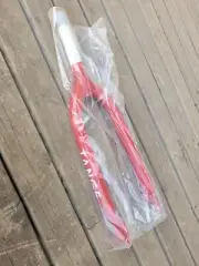 NOS - Red 20" TANGE T1200 Pinched end forks - old school bmx