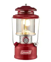 Coleman Lantern Gasoline Lantern One Mantle Lantern Red 2164001 169