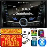 2005-2015 FORD F250/350/450/550 AM/FM USB AUX MP3 BLUETOOTH CAR STEREO RADIO PKG (for: Ford)