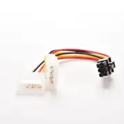 IDE Molex to 6Pin PCI Express PCI-E Video Card Power Adapter Cable