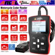 Motorcycle Diagnostic Tool Full OBD2 Scanner Motor Code Reader ABS Engine System