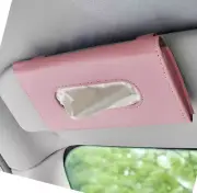 Tissue Box Holder for Car, Car Tissue Holder PU Leather Tissue Box Hanging Paper