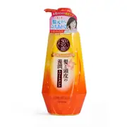 [Deal] Rohto Mentholatum - 50 Megumi Volume Conditioner Moist - 400ml - White Orange