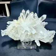 317g Natural top Himalayan crystal clusters-crown chakra Wheel Spiritual Healing