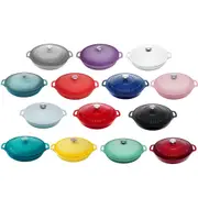 Chasseur Round Casserole (30cm/2.5L) - Duck Egg Blue