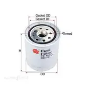 Sakura Fuel Filter - FC-1007
