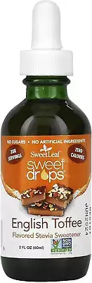 Sweetleaf Sweet Drops Flavored Stevia Liquid Sweetener Organic Stevia 2 Fl Oz