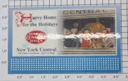 Lionel 310-41 "New York Central System" Holiday Standard Lionel Billboard
