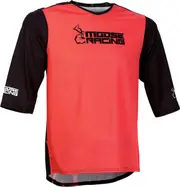 [Moose Offroad] Moose Racing Mountain, MTB jersey 3/4 sleeve , color: Black/Red , size: S