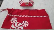 Rare Disney Mickey Mouse Ears Hat Christmas Apron Employee 2016 Share the Magic