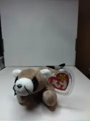 TY Beanie Babies Ringo The Raccoon 1995 Mint W/Tag